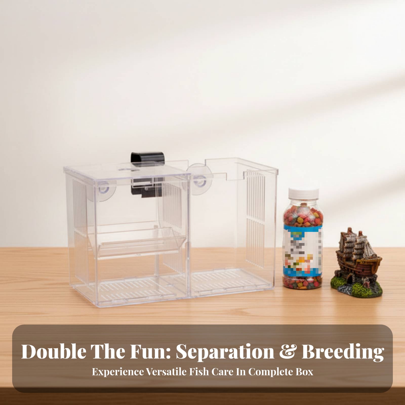 Aquarium Fish Guppy - Boîte d'élevage aquatique pour protéger les
