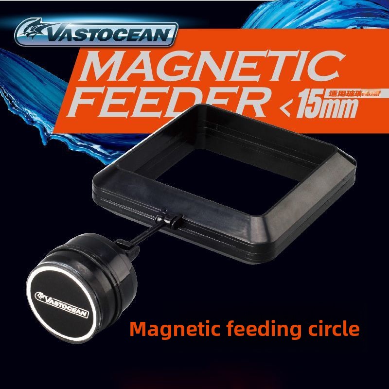 Aquarium Fish Food - VASTOCEAN anneau d'alimentation magnétique Aquarium Anti-déte
