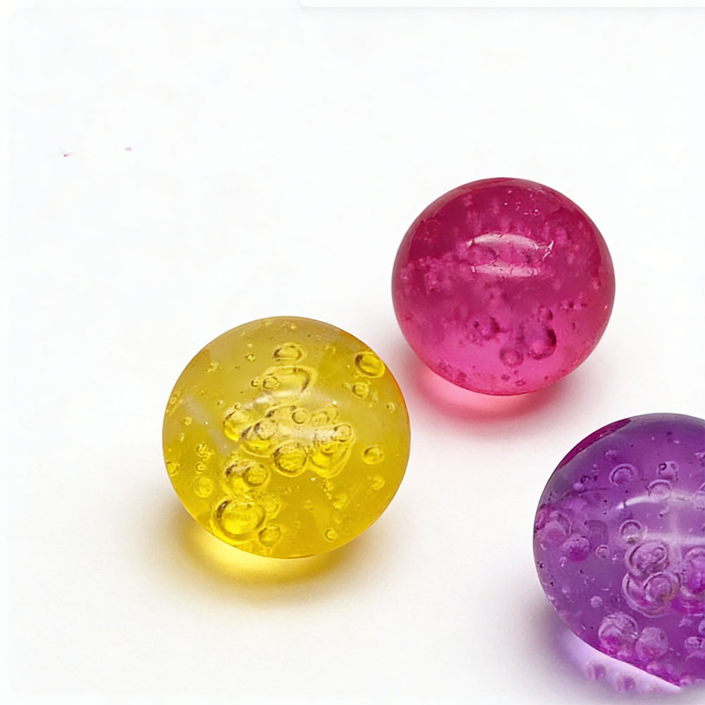 Aquarium Fish Game - Boules de verre colorées de 40mm