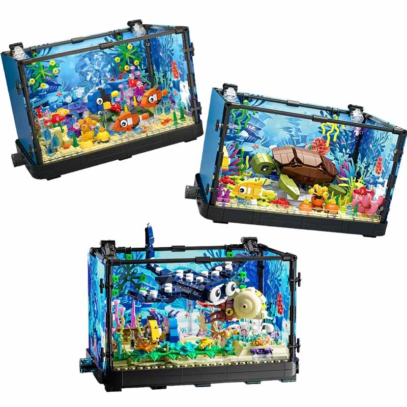Aquarium Fish Game - Ensemble de blocs de construction pour