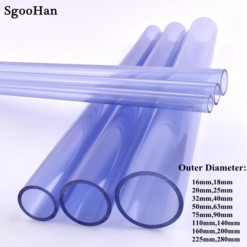 Aquarium Fish Big Size - Tuyau transparent en UPVC de grande