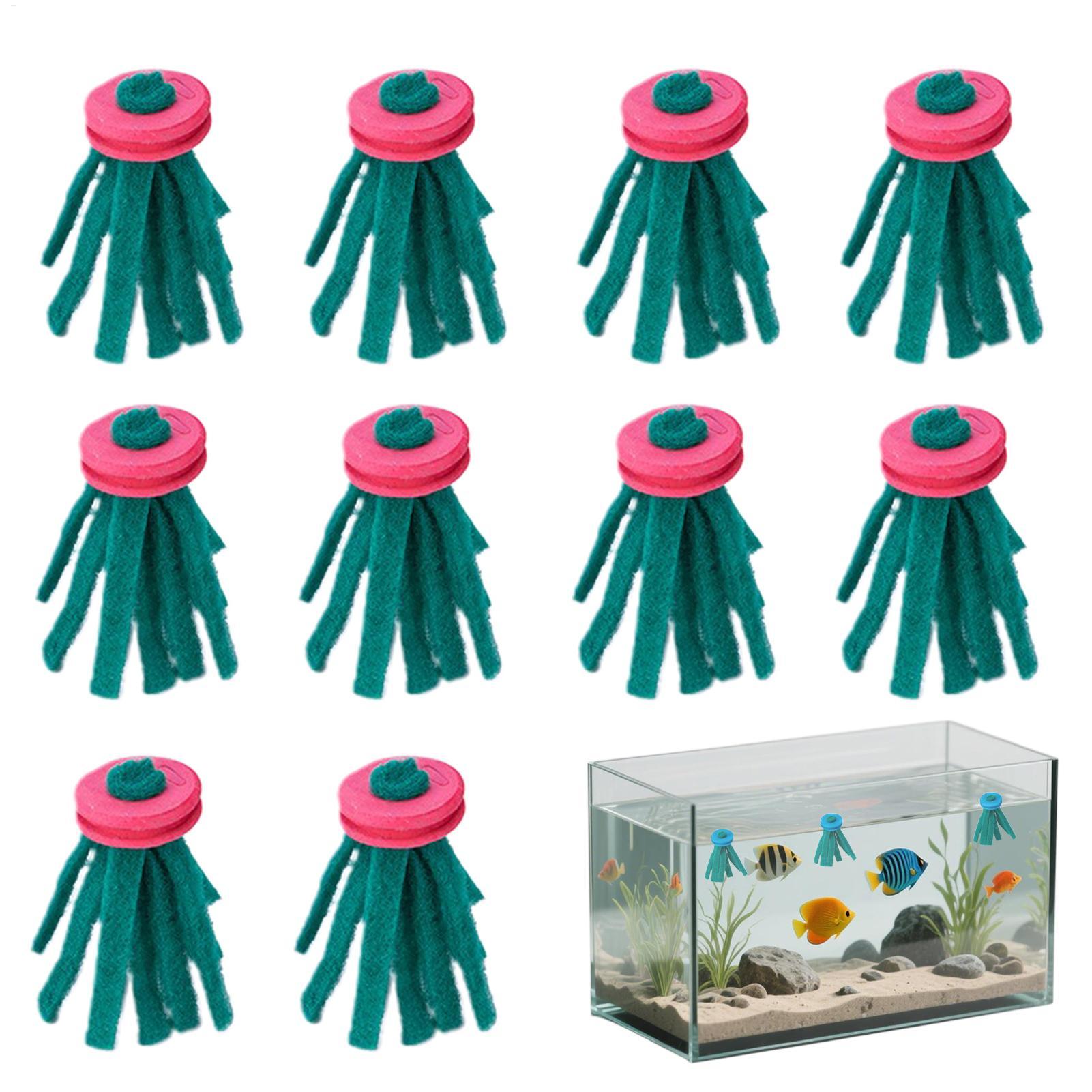 Aquarium Fish Eggs - 10 pièces de décoration d'aquarium pour