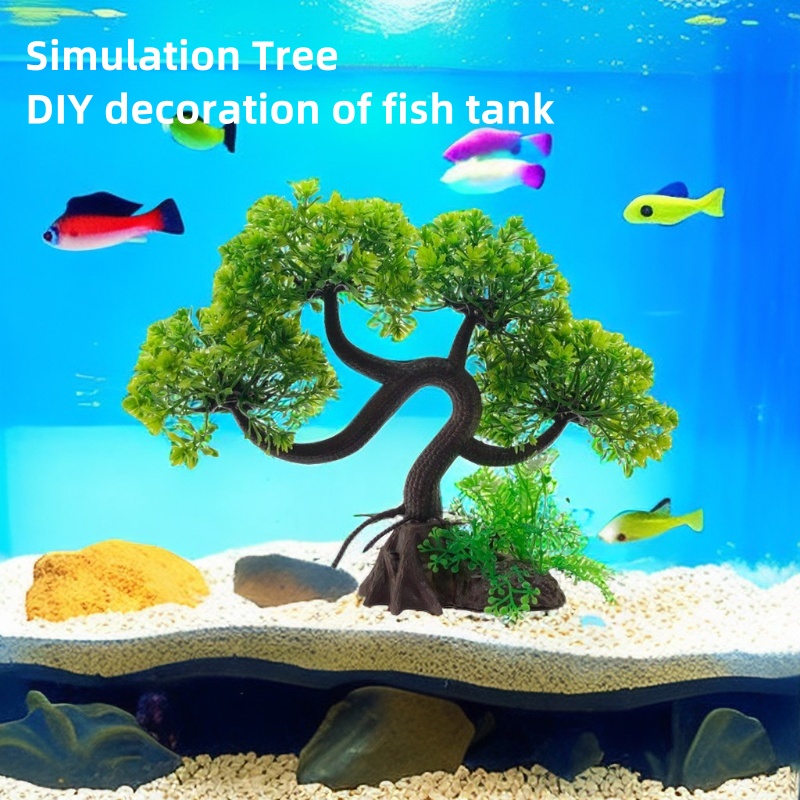 Aquarium Fish Big Size - Simulation d'eau en verre pour Aquarium,