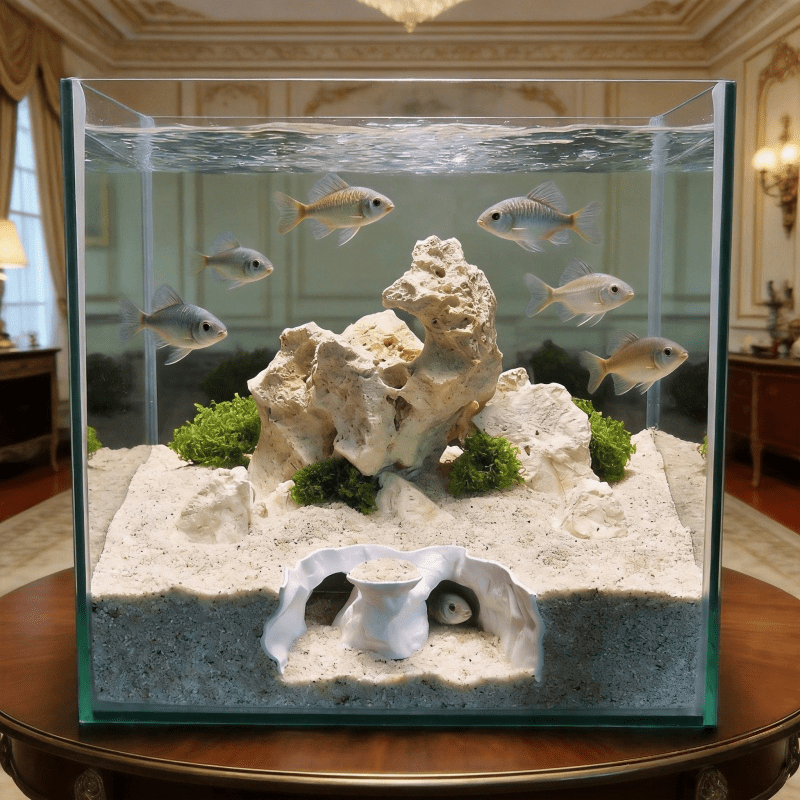 Aquarium Fish Hiding Places - La décoration d'aquarium peut améliorer la