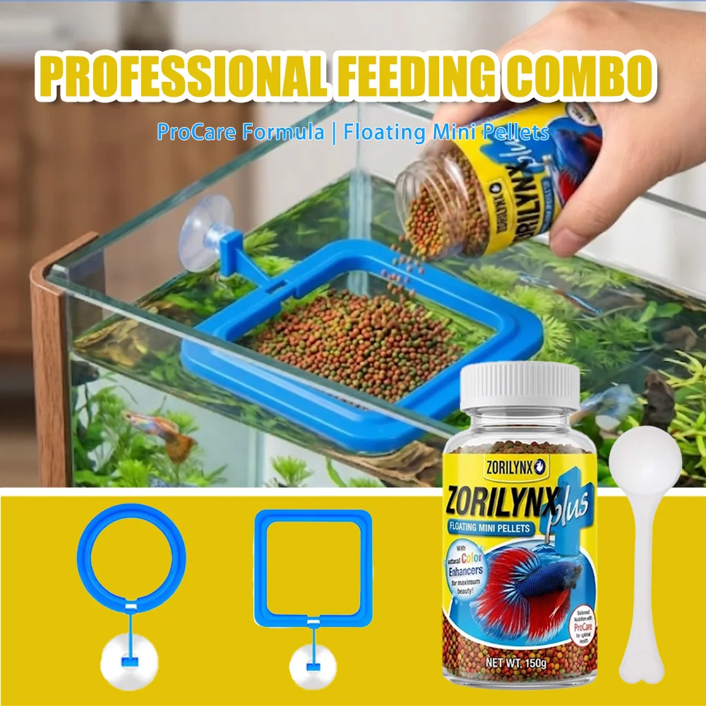 Aquarium Fish Eggs - Nourriture pour poissons Betta, mini-galets flottants