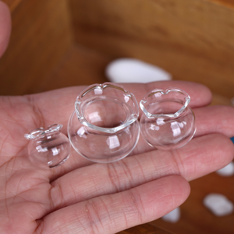 Aquarium Fish Game - Aquarium miniature en verre transparent pour
