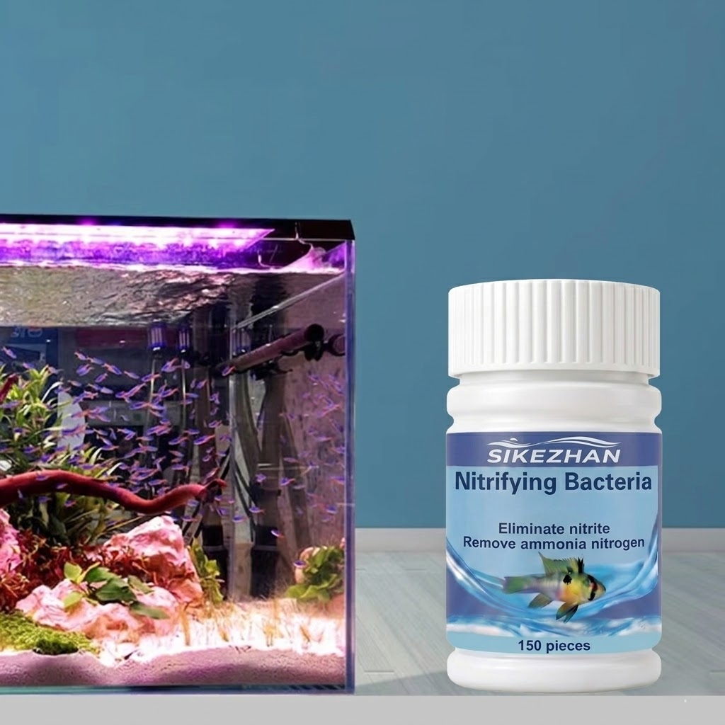 Fish Tank Filter Aquarium - SIKEZHAN Filtre Biologique pour Aquarium, Bactéries