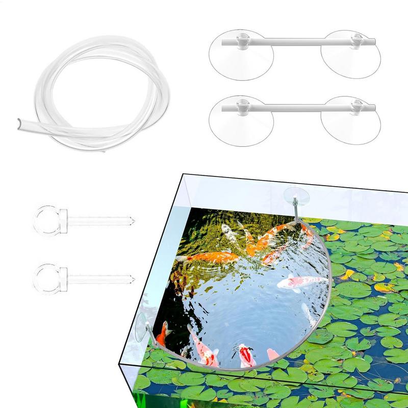 Aquarium Fish Food - Anneau d'alimentation pour poissons corraux, plante