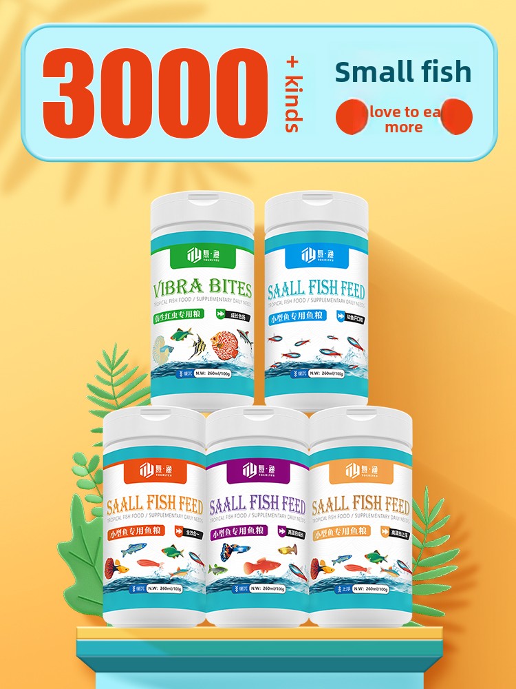 Tetra Fish In Aquarium - Nourriture pour poissons tropicaux TOURLYEU, petites