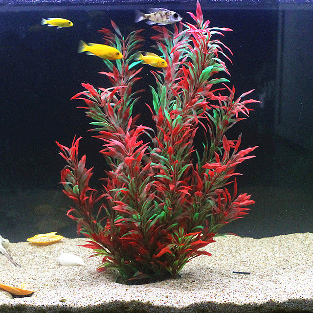 Aquarium Fish Guppy - Plantes artificielles pour aquarium de 50
