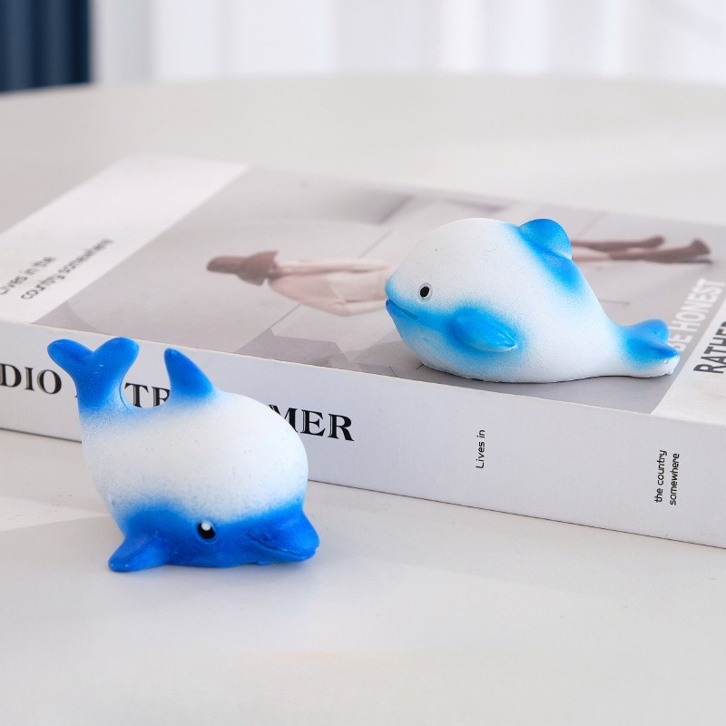 Aquarium Fish Dolphin - Mini Figurines d'animaux de l'océan, Aquarium,