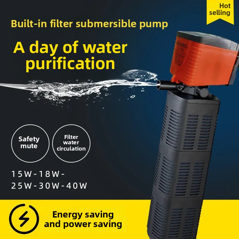 Aquarium Xilong - Pompe submersible Xilong-F080 pour aquarium, aquarium