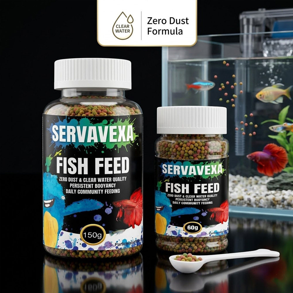 Tetra Fish In Aquarium - Granulés d'aliments pour poissons d'eau claire