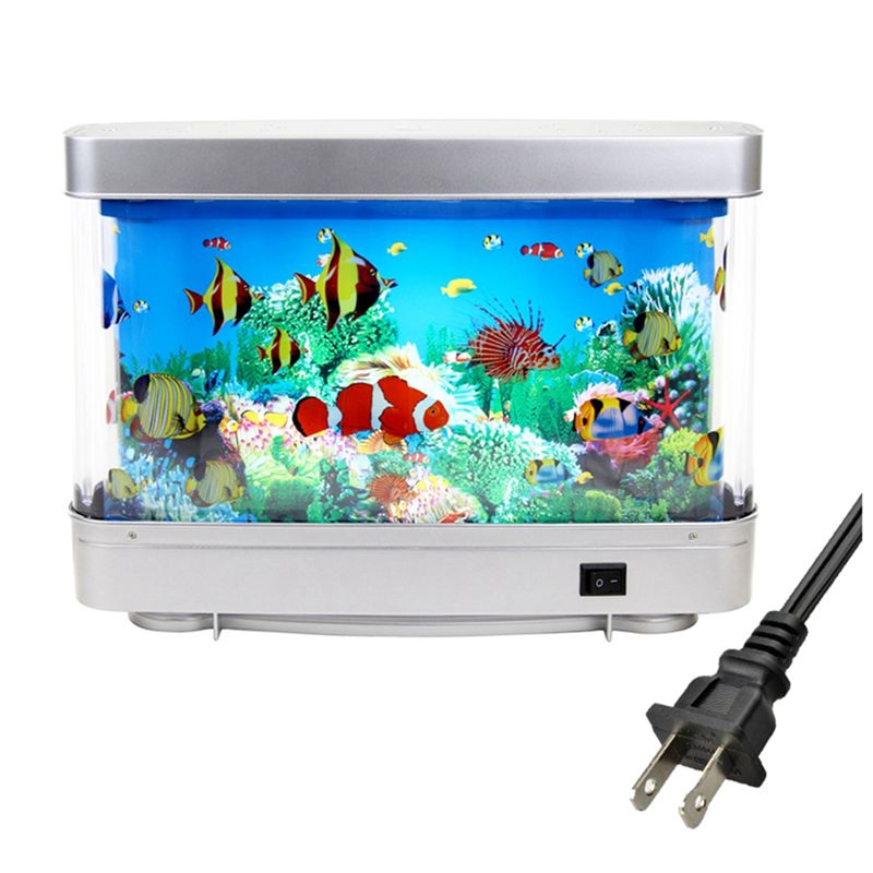 Aquarium Fish Dolphin - 【Expédition Rapide】 Lampe LED Aquarium Paysage