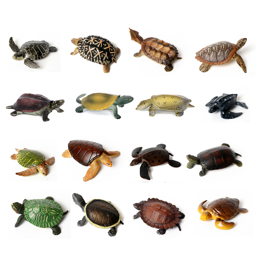 Fish Toy In Aquarium - Miniature tortue de mer réaliste pour