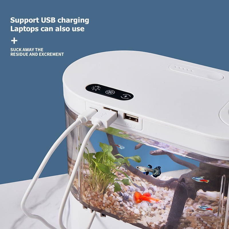 Aquarium de bureau créatif ave - Aquarium Fish Game avis et prix