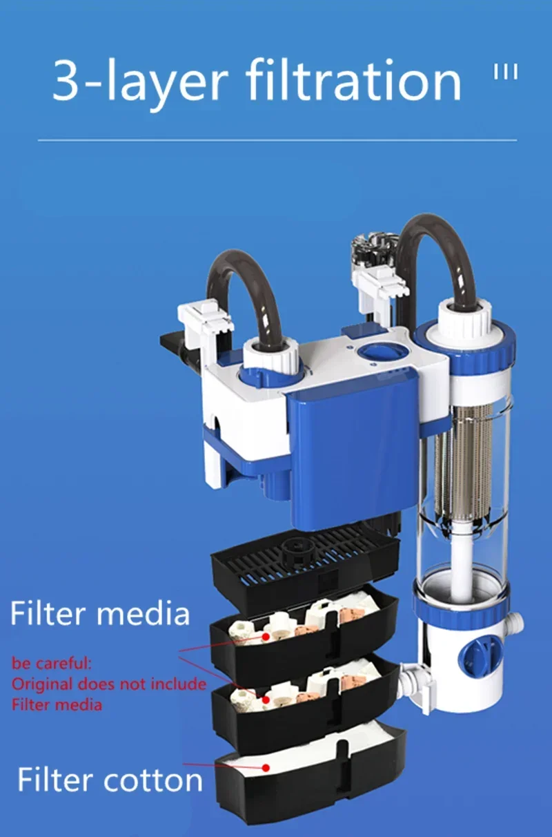 Filtre externe mural pour aqua - Fish Tank Filter Aquarium avis et prix