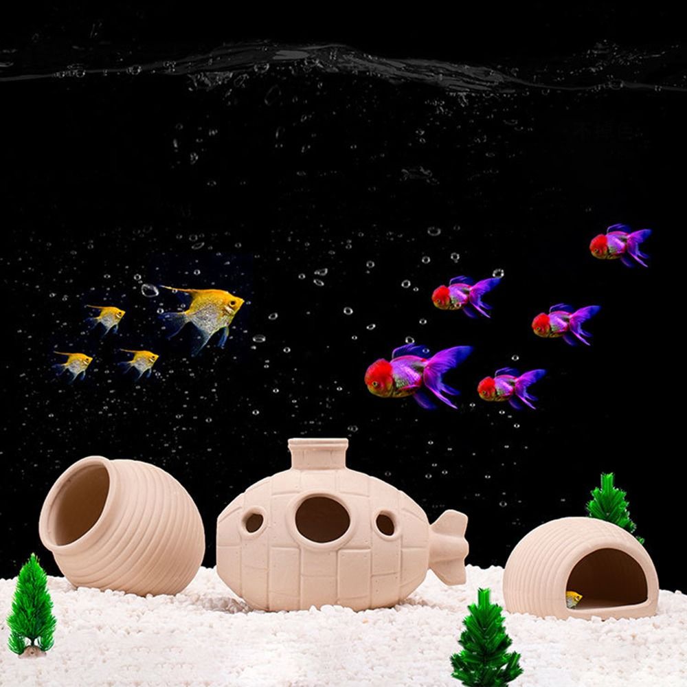 Décorations d'aquarium en céra - Aquarium Fish Hiding Places avis et prix