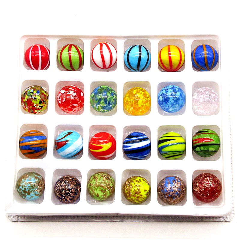 Billes de verre colorées de 16 - Aquarium Fish Game avis et prix