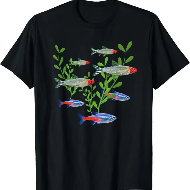 T-shirt Tetras Aquarium Neon R - Tetra Fish In Aquarium avis et prix