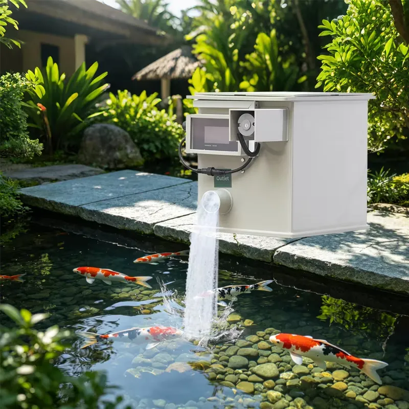 Filtre à tambour rotatif Qihan - Aquarium Fish High Price avis et prix