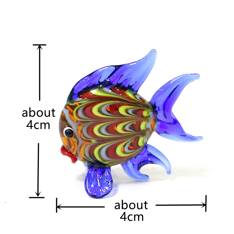 Mini Figurines colorées de poi - Fish Toy In Aquarium avis et prix