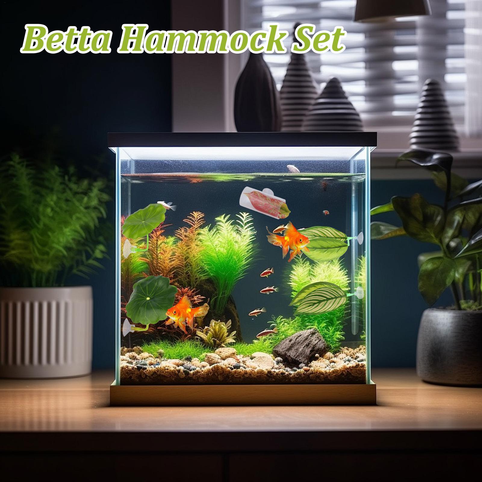 Hamac à poisson Betta 5 pièces - Fish Toy In Aquarium avis et prix