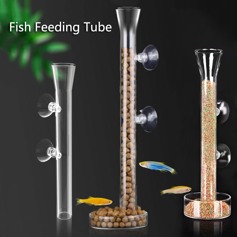 Tube d'alimentation en verre p - Aquarium Fish Food avis et prix