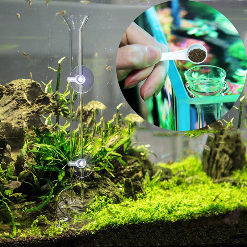 Tube d'alimentation en verre p - Aquarium Fish Food avis et prix