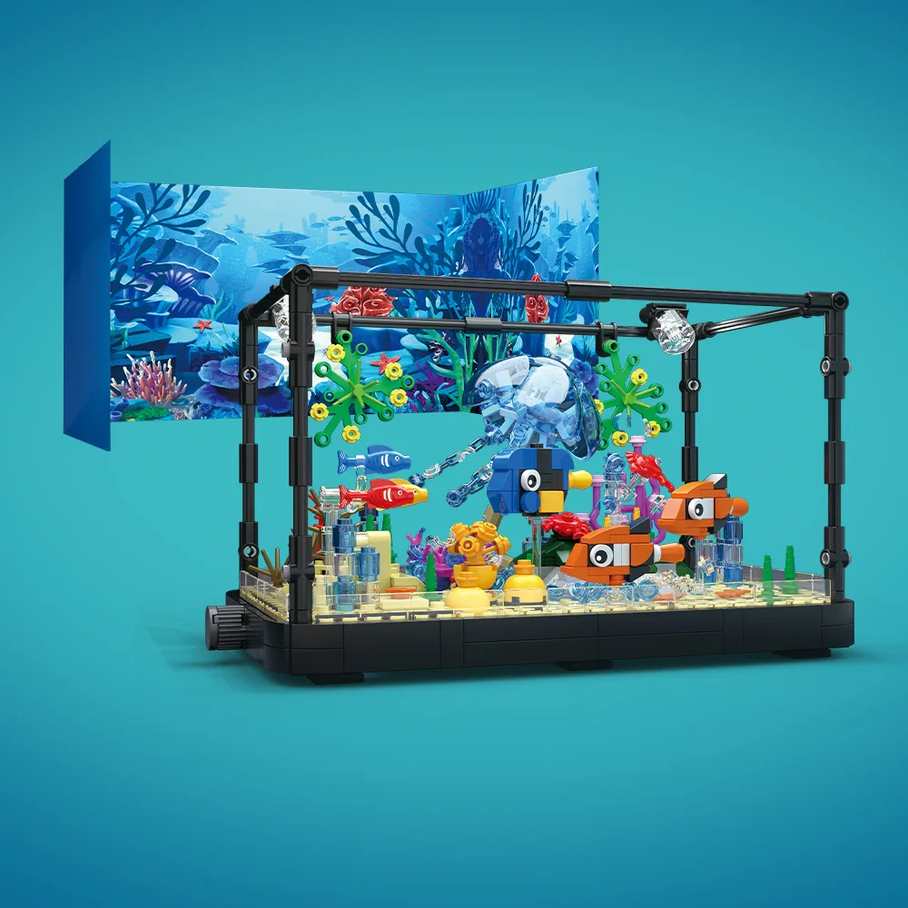 Ensemble de blocs de construct - Aquarium Fish Guppy avis et prix