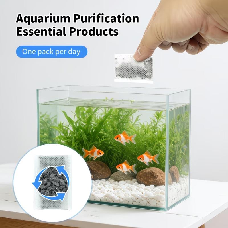 Sacs de charbon actif pour aqu - Fish Tank Filter Aquarium avis et prix