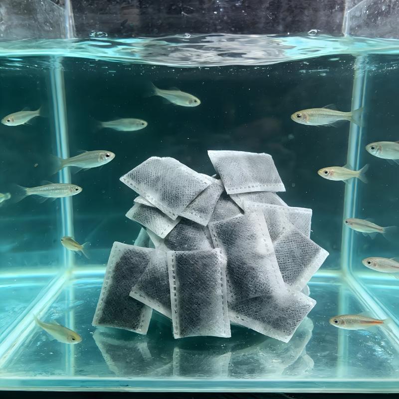 Sacs de charbon actif pour aqu - Fish Tank Filter Aquarium avis et prix