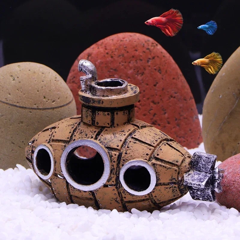 Ornements sous-marins en résin - Aquarium Fish Hiding Places avis et prix