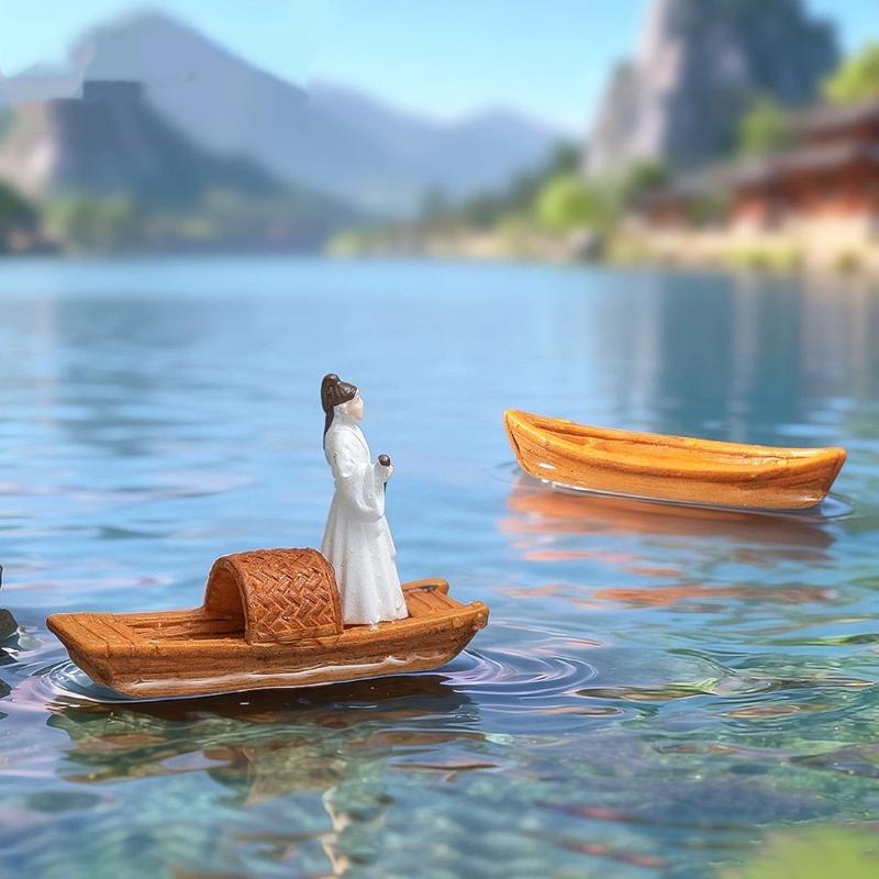 Modèle de bateau miniature flo - Fish Toy In Aquarium avis et prix