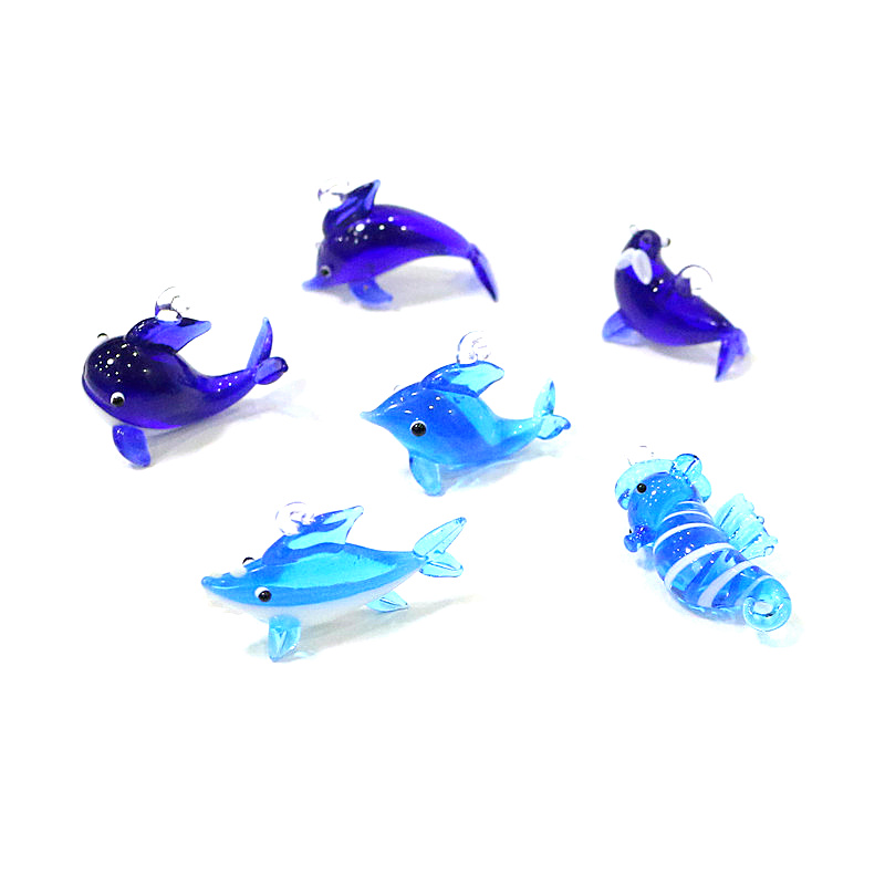 pendentifs en verre animaux ma - Aquarium Fish Dolphin avis et prix