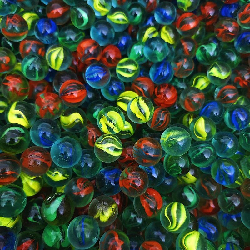 Billes de verre colorées de 16 - Aquarium Fish Game avis et prix