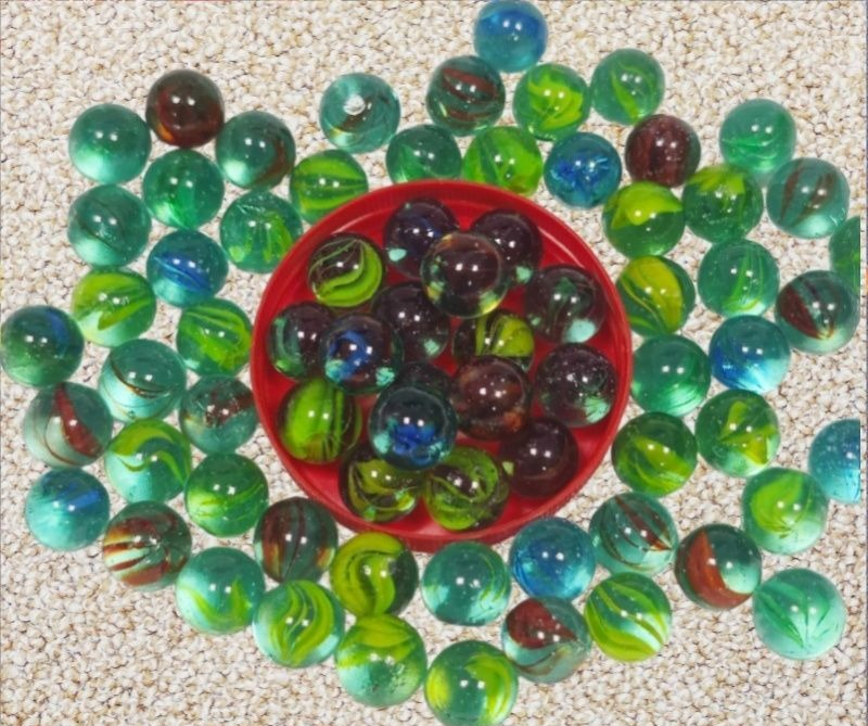 Billes de verre colorées de 16 - Aquarium Fish Game avis et prix